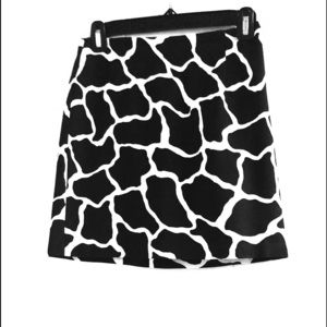 Laundry by Shelli Segal Animal Print Mini Skirt